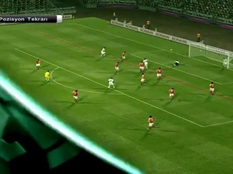 PES 2011 BEŞİKTAŞ-GALATASARAY DERBİSİ