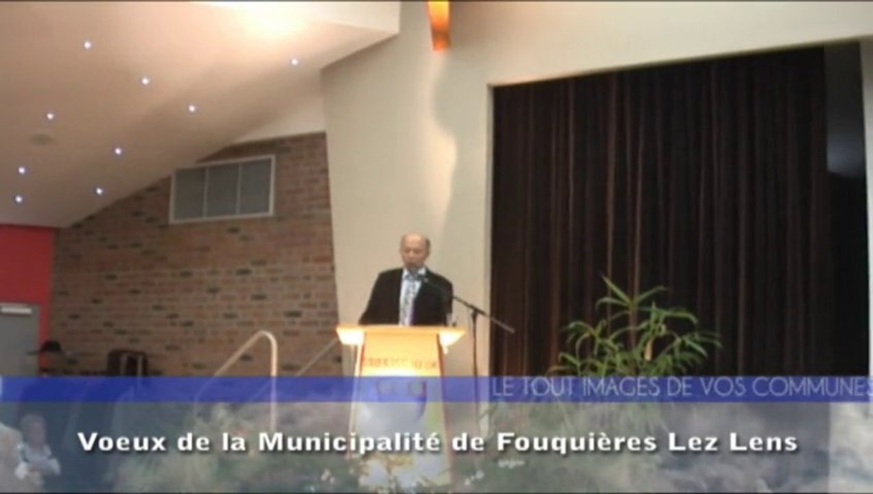 FIL DE L'ACTU - cérémonie des voeux à Fouquières-lez-Lens