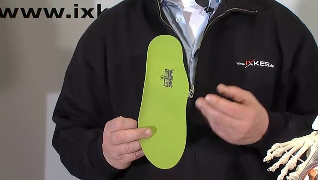 Große wirkung mit formthotics shock stop sohle