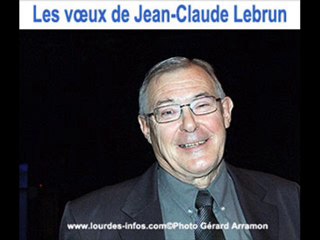 Les vœux de Jean-Claude Lebrun