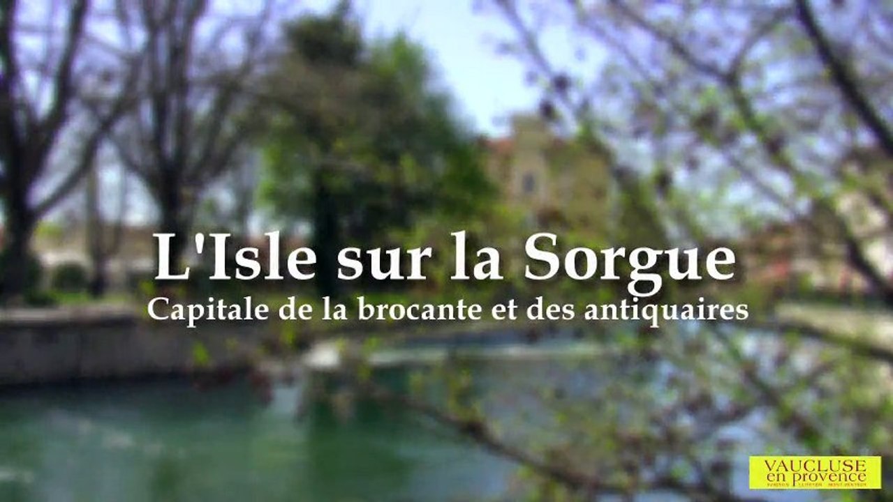 Antiquaires et brocanteurs à l'Isle sur la Sorgue