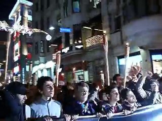 Karadenizliler de Beyoğlu'nda Dink İçin Adalet İstedi