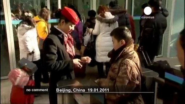 Des millions de voyageurs en Chine pour le... - no comment