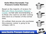Kuhn Rikon Duromatic Top Pressure Cooker 7.4-Quart