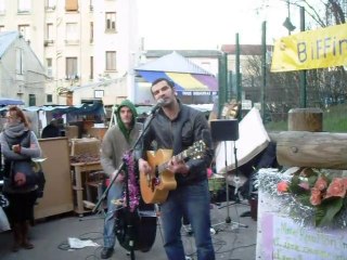 ambiance rokabilly chez les biffins de st ouen