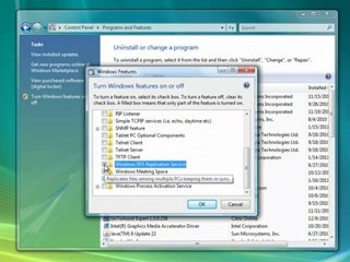 How to turn windows vista feature on (www.pcdocpro.com)