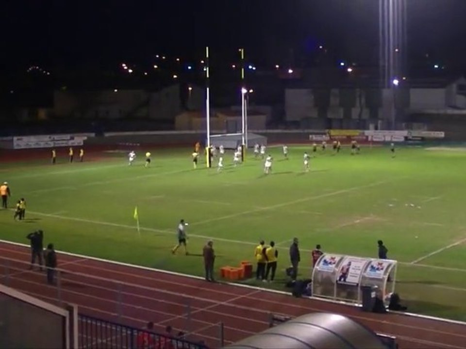 Rugby XIII Elite 1 victoire ASC Villeneuve à Domec 15 01 11