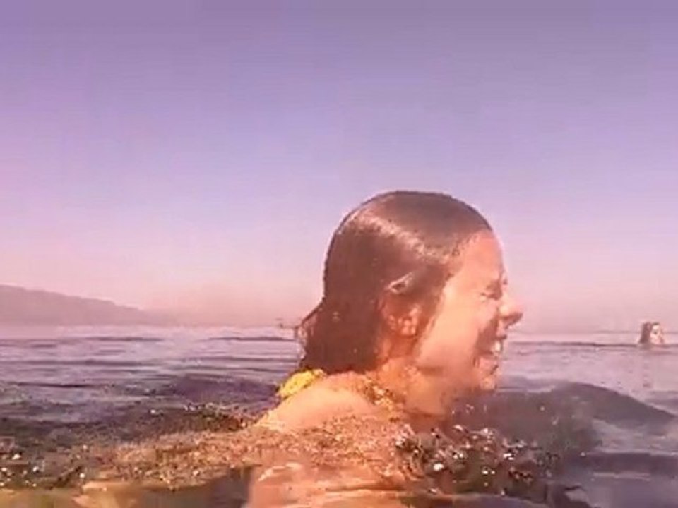 Baignade au Lac Inlé 31 décembre 2010