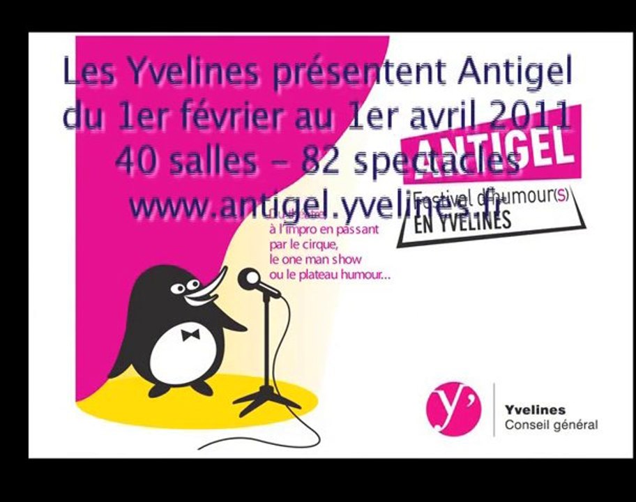 Antigel, festival d'humour(s) en Yvelines