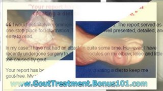 treatment for gout - treatment of gout