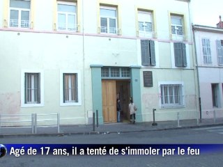 Tentative d'immolation à Marseille: le lycéen au plus mal