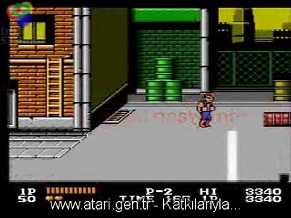 Atari Oyunlarından Dubble Dragon - Atari.gen.tr