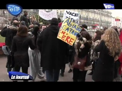 Sarcelles : les animateurs de la ville manifestent