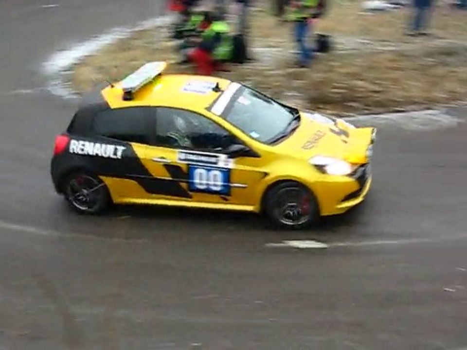 clio 3 voiture ouvreuse monte carlo 2011