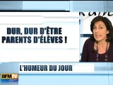 Dur, dur d'être parents d'élèves !