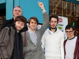 The Inbetweeners kick off Comic Relief Rude Road Trip