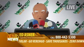 Ed Asner talks about Verengo Solar Plus!