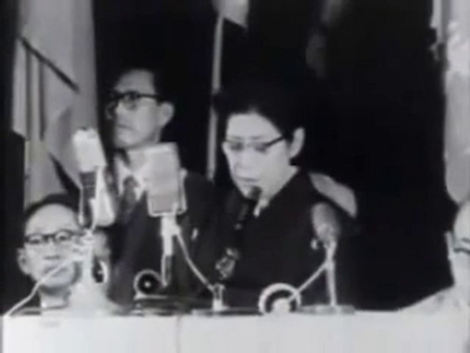 浅沼稲次郎暗殺事件　1960