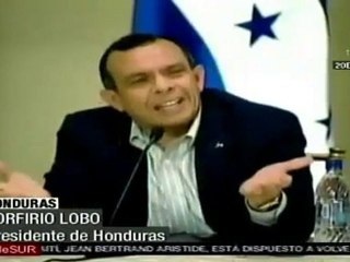Porfirio Lobo defiende proyecto de "Ciudades Modelo" en Honduras