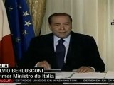 Berlusconi arremete contra Fiscalía que le acusa de extorsión e incitación a la prostitución