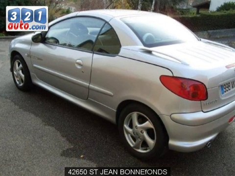 Occasion Peugeot 206 cc ST JEAN BONNEfONDS