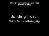 Evergreen General Contractors Construction Company Spokane