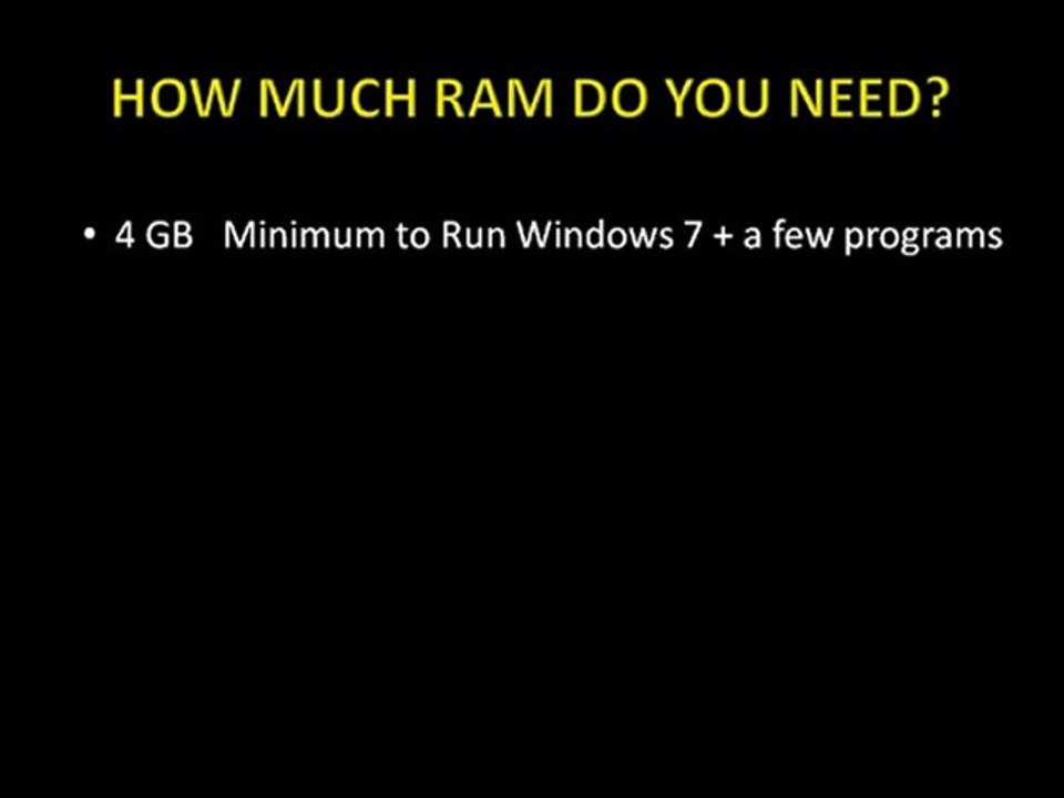 Trading Computers - RAM _ How Much