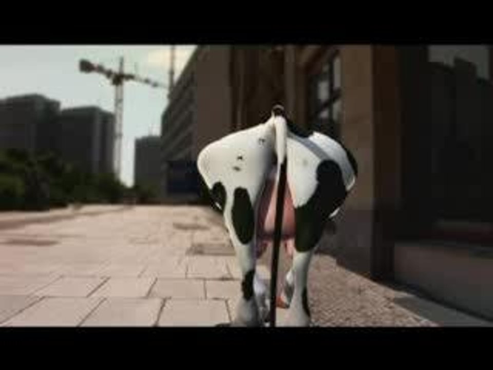 Crazy cow - like to muh