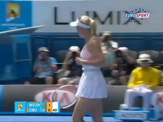 Wozniacki-Cibulkova maçının en güzel anları