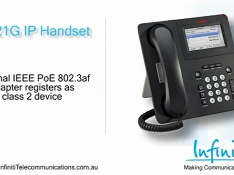 Avaya 9621G Handset Video Overview