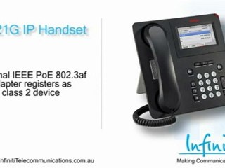 Avaya 9621G Handset Video Overview