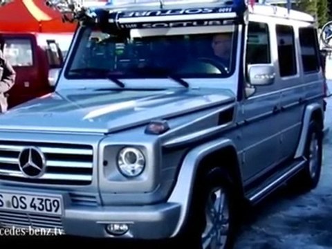 Making of Mercedes Benz 'Sunday Driver' commercial with Michael Schumacher and Mika Häkkinen