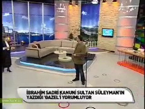 İbrahim Sadri Muhteşem Kanuni'den Hürrem Sultana şiir