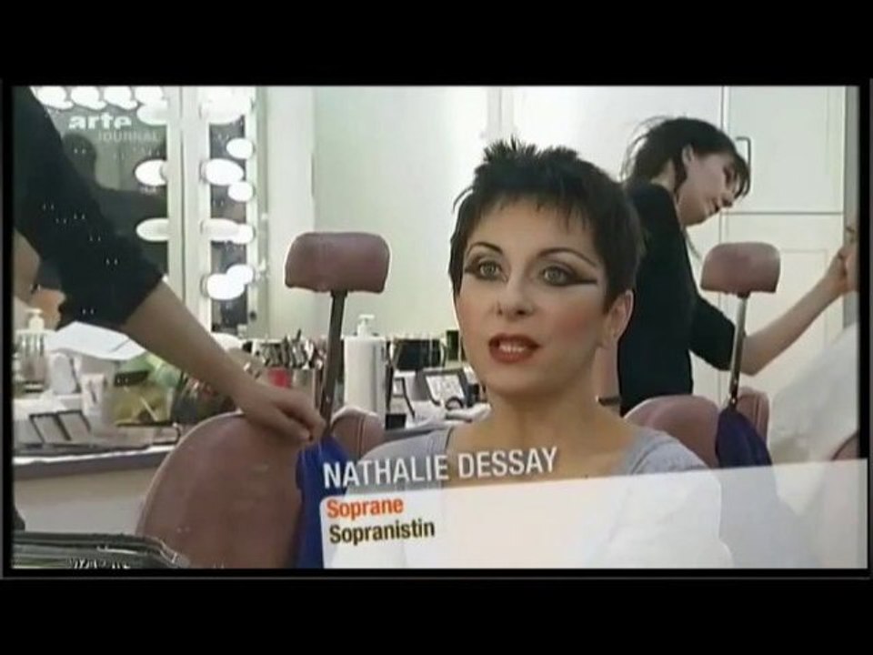 Natalie Dessay en Cléopatre ("Giulio Cesare" de Haendel)