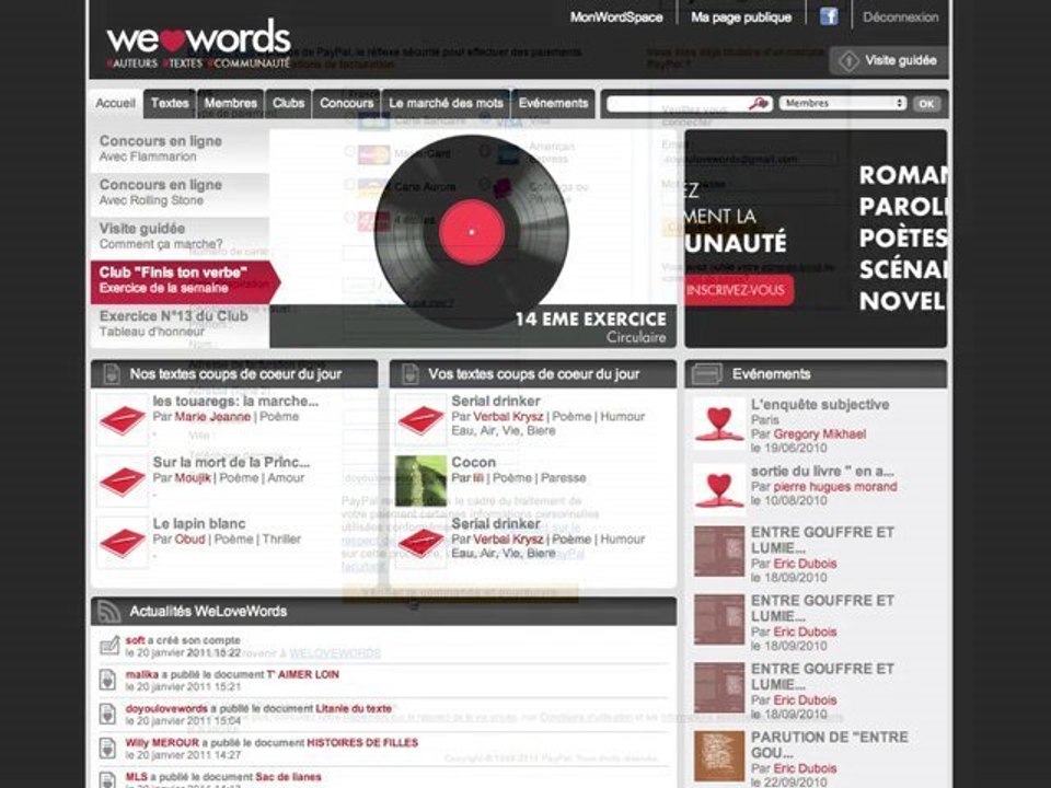 Certification des textes sur WeLoveWords