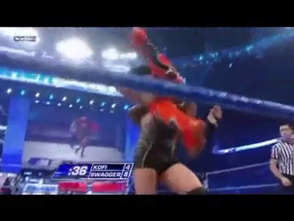 Jack Swagger vs Kofi Kingston 1-21-11
