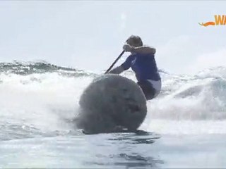 Session SUP à Hawaii avec Dave Muir et Tama Audibert