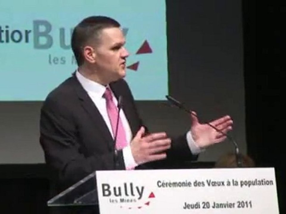Discours de François Lemaire, maire de Bully-Les-Mines