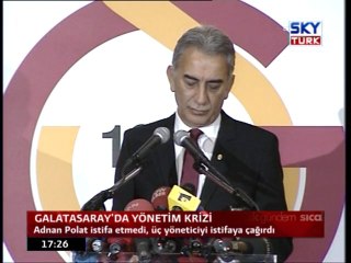 Galatasaray'da Yönetim Krizi