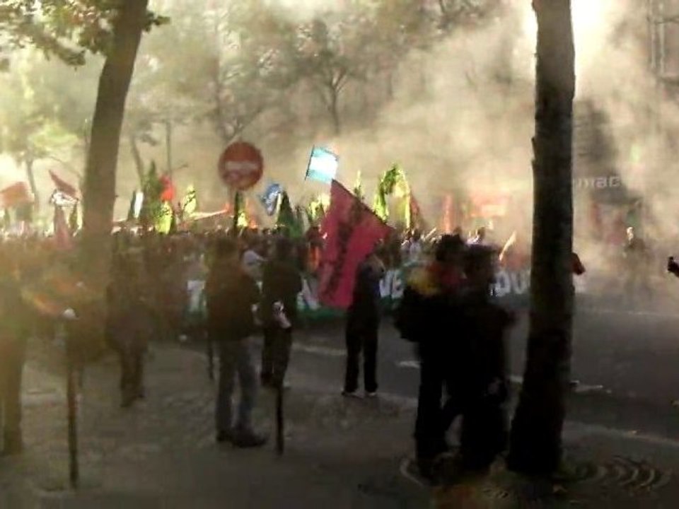 manifestation à Paris