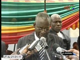 Echange de vœux au ministère du travail