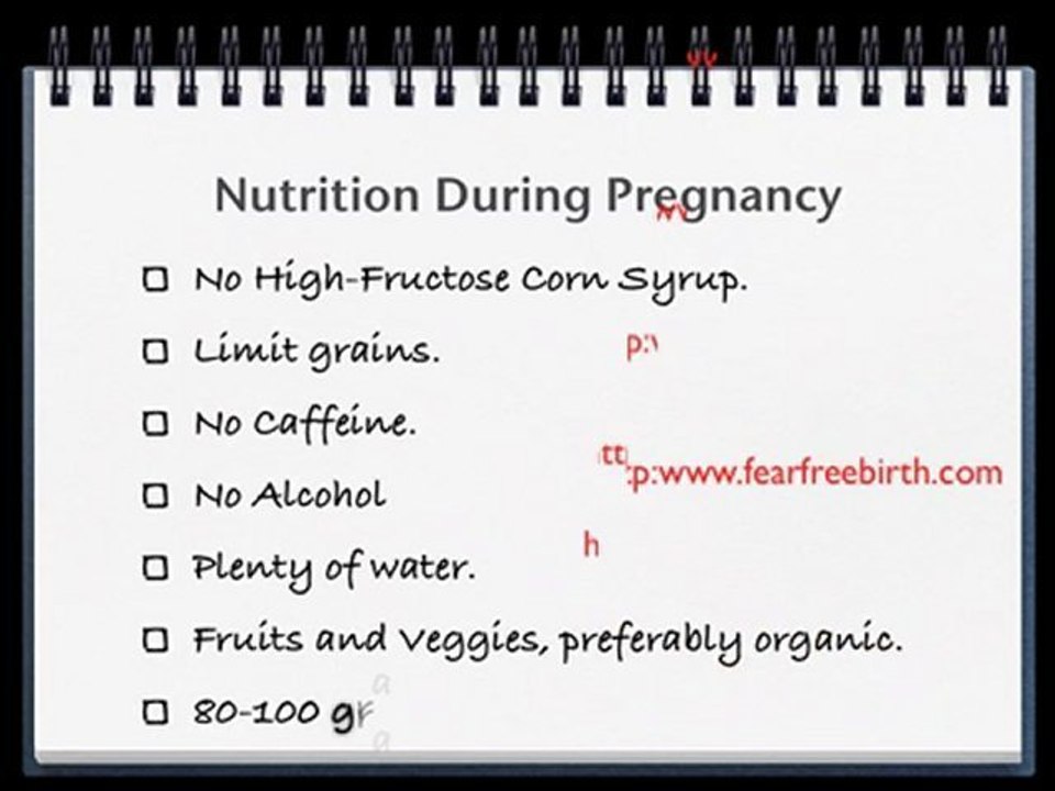Common CHildbirth Mistakes - Bad Nutrition