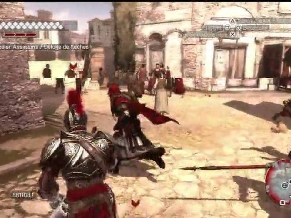 Assasin's creed Brotherhood : Bug du cheval sur l'eau