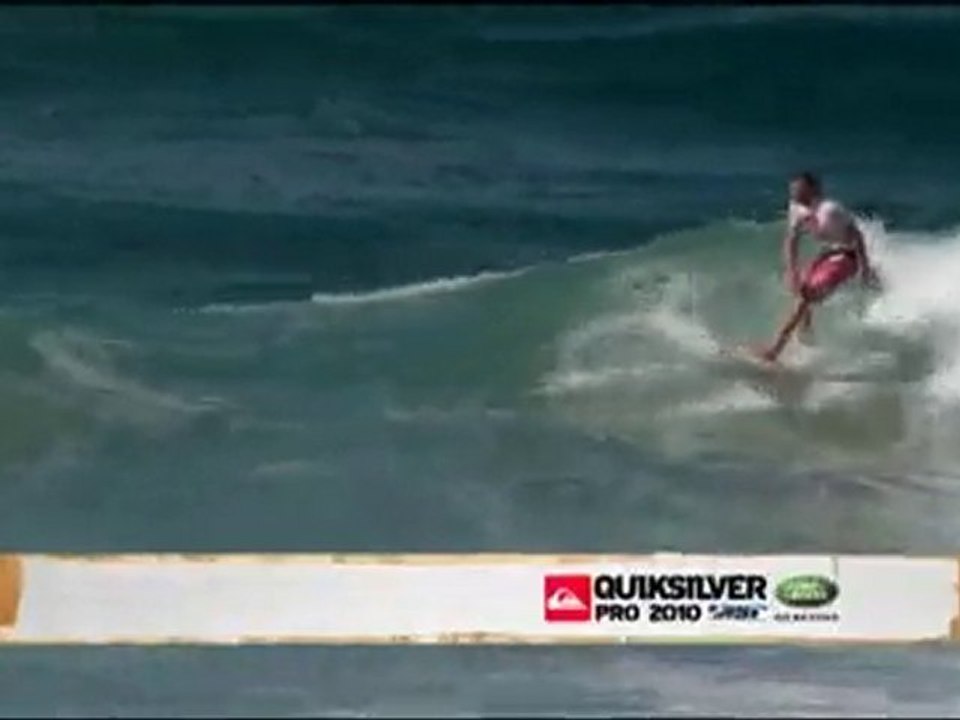 Wave of the Day 9.93pt Dane Reynolds - 2010 Quiksilver Pro Australia