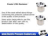 Presto 1781 23-Quart Aluminum Pressure Cooker