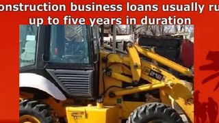Used  Construction  Equipment Commercial  Business Financing