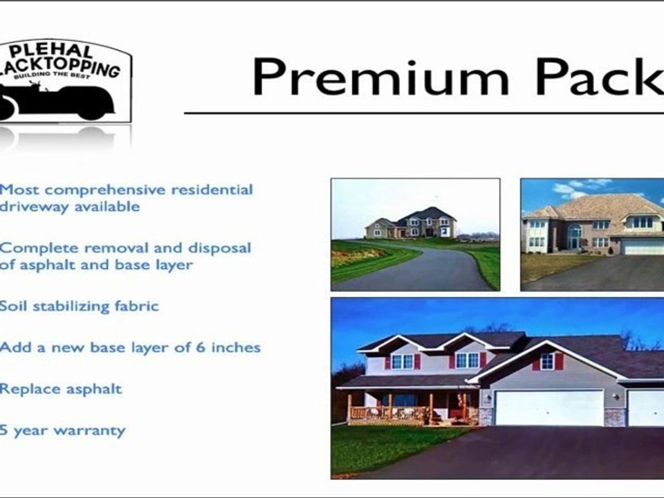 Plehal Blacktop, Asphalt Driveway Paving, Parking Lot Repai