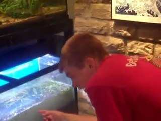 4 Half and half soil tank_ Big water change on Rainbow