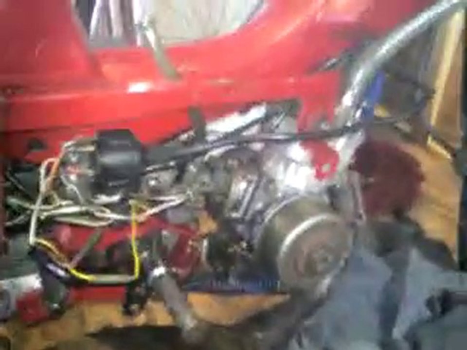 premier petit MISE en route  G2 malossi