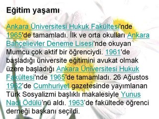 Uğur Mumcu'nun Yaşam Öyküsü